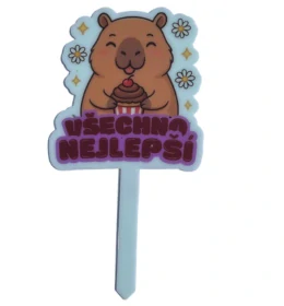 Zápich s potiskem Capybara