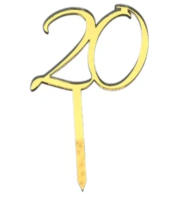 Zlaté číslo 20 se zápichem